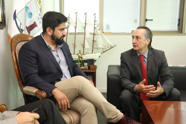 Decano de la Facultad de Ciencias de la Salud se reúne con alcalde de Talcahuano
