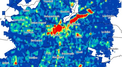 Investigadores de UDLA realizan mapeo de los lugares más favorables al contagio del Coronavirus en el Gran Santiago