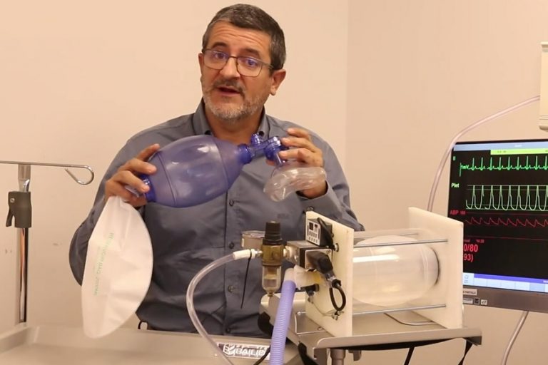 Prueban con éxito equipos de asistencia ventilatoria en instalaciones de UDLA