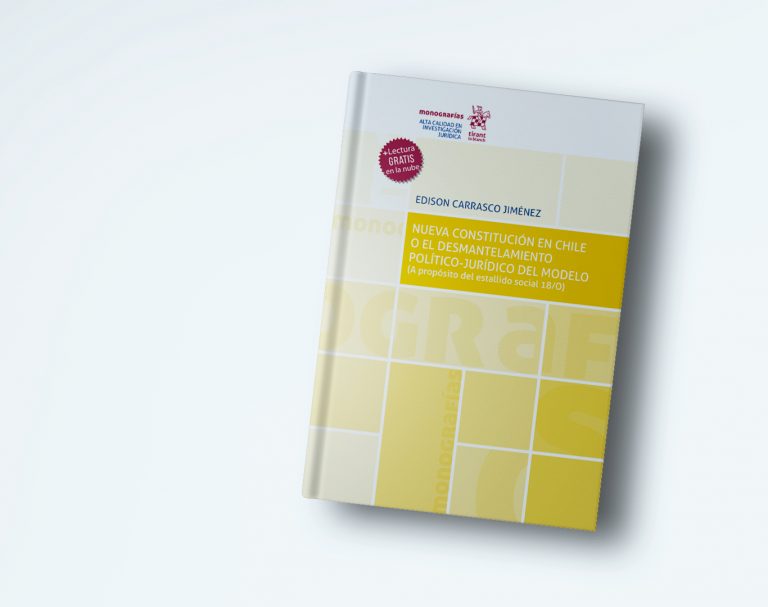 Académico lanza libro «Nueva Constitución en Chile o el desmantelamiento político-jurídico del modelo”