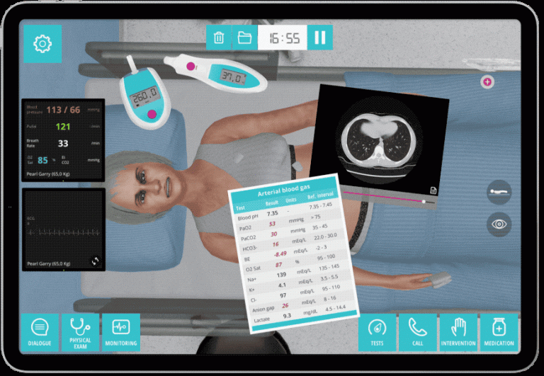 Escuela de Enfermería de UDLA implementa software Body Interact, plataforma que promueve la simulación clínica con pacientes virtuales