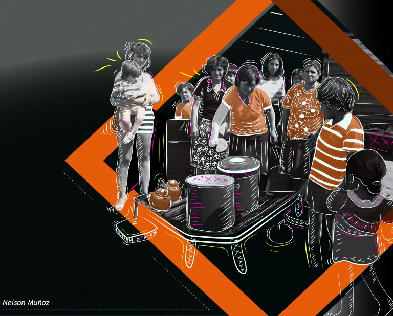 Rol y participación de las mujeres en ollas comunes es abordado en conversatorio del Programa de Intervención Comunitaria