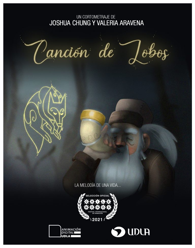 Cortometraje de egresados UDLA obtiene el tercer lugar en competencia del Festival Chilemonos