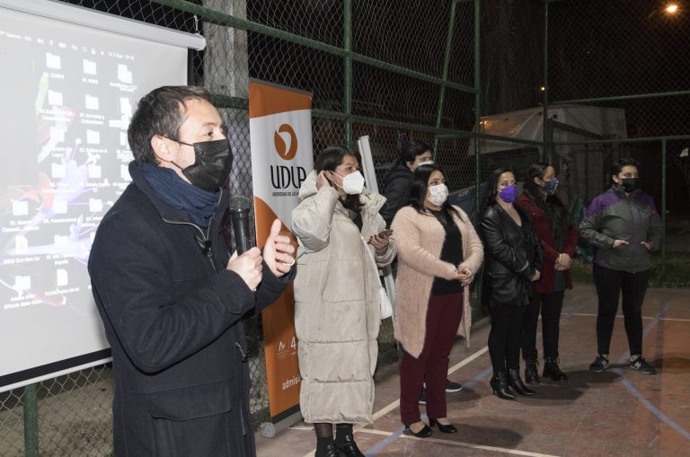 UDLA presenta proyecto “Mi Barrio Audiovisual” en la Villa San Luis de Maipú