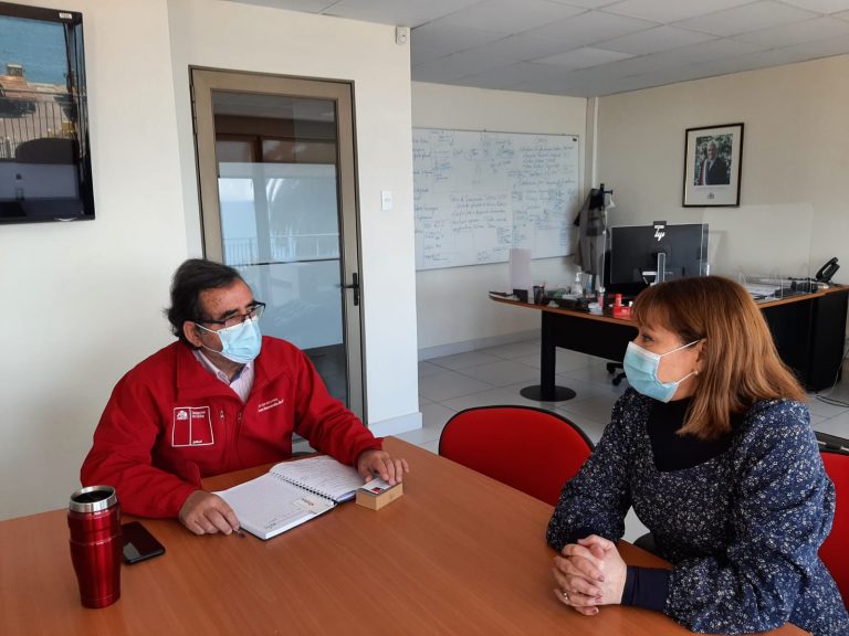 Vicerrectora de Sede Viña del Mar se reúne con Director de Corfo de Valparaíso para impulsar iniciativas que potencien el emprendimiento