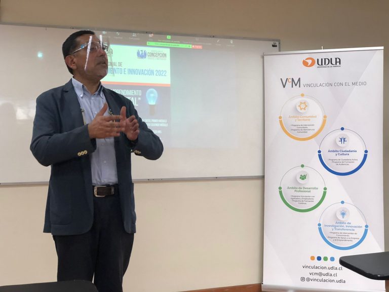 Sede Concepción alberga y participa en “Academia de Emprendimiento e Innovación 2022” organizada por la Municipalidad de Concepción