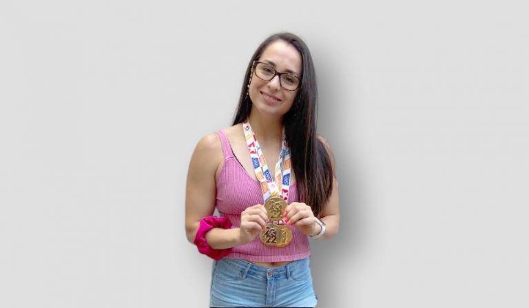 Estudiante de Sede Concepción se corona por quinto año consecutivo como campeona nacional de Halterofilia: “Me siento cien por ciento apoyada por UDLA”