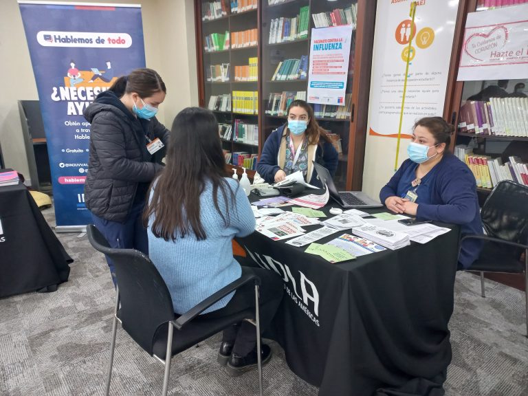 Alumnos del Campus Los Castaños participan activamente en Feria de Prevención en Salud organizada por la Dirección de Asuntos Estudiantiles