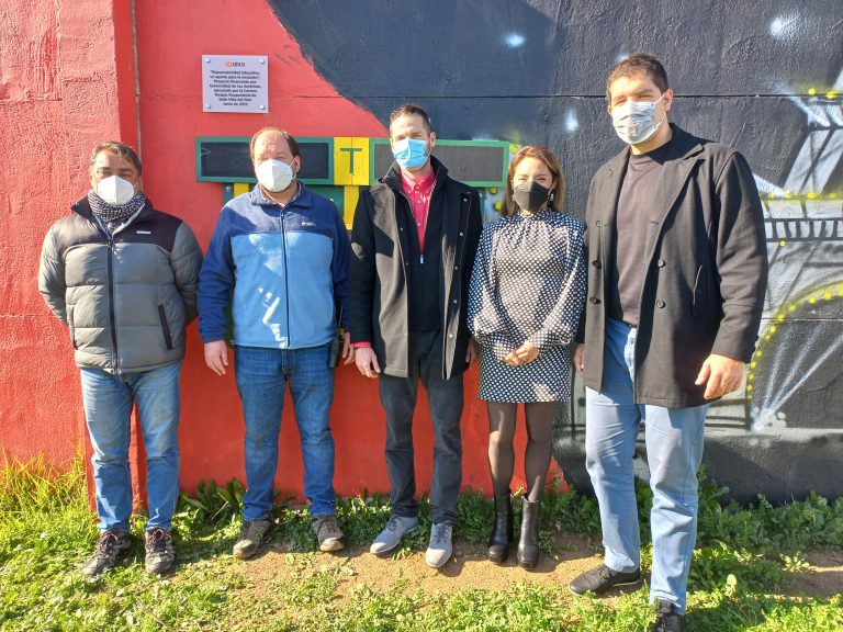 Espacios deportivos en recinto del Sename en Limache son renovados gracias a proyecto de UDLA y Tempo Educa