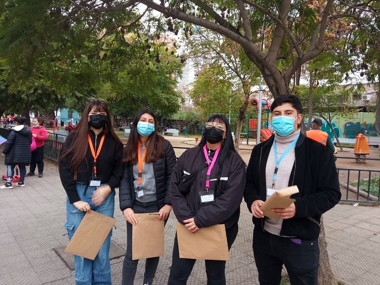 Estudiantes de Psicología y Trabajo Social del Campus Santiago Centro inician investigación sobre ciudadanía comunitaria en barrio Matta Norte