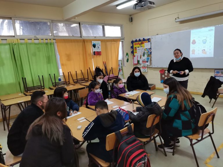 250 estudiantes de Enfermería y Kinesiología aplican herramientas de metodología de la investigación con proyecto de intervención comunitaria en Maipú