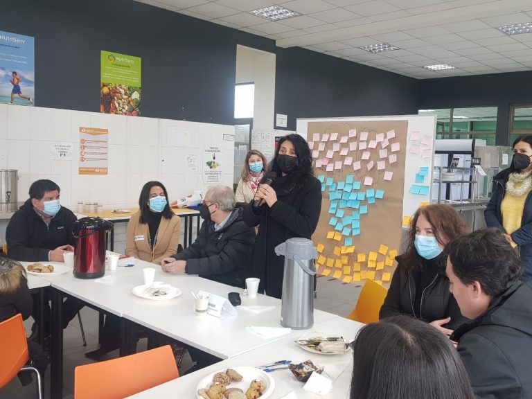 Autoridades de Sede Concepción se reúnen con estudiantes destacados de primer año