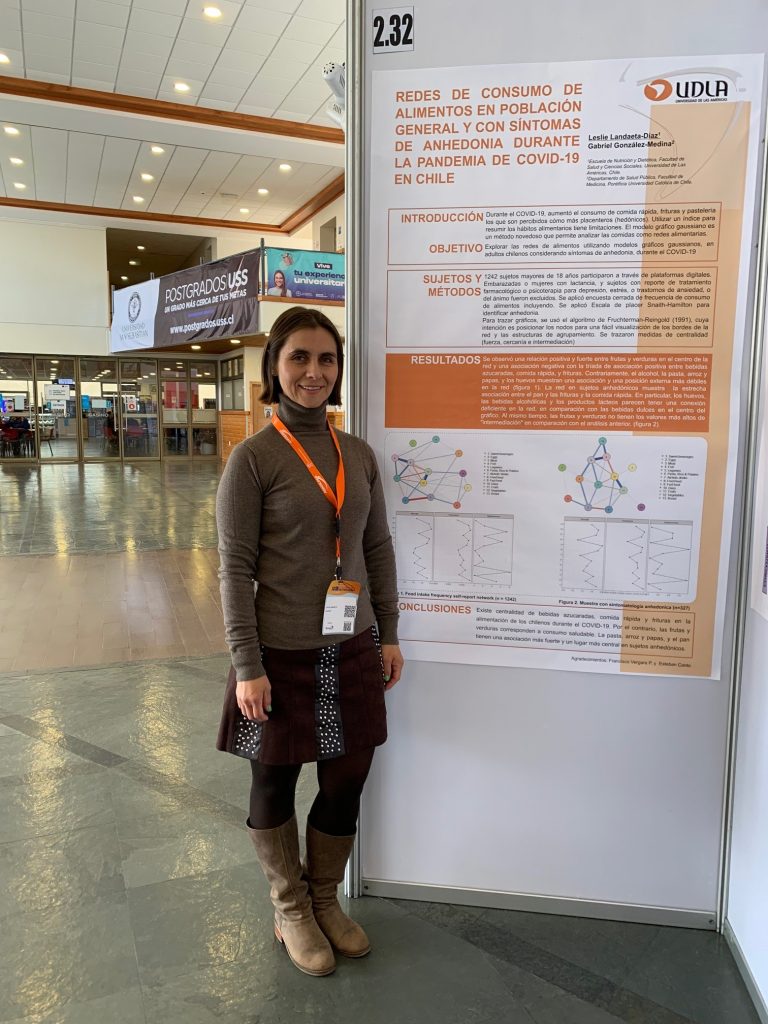 Académicas UDLA presentan póster científico en XXIII Congreso de Nutrición realizado en Valdivia