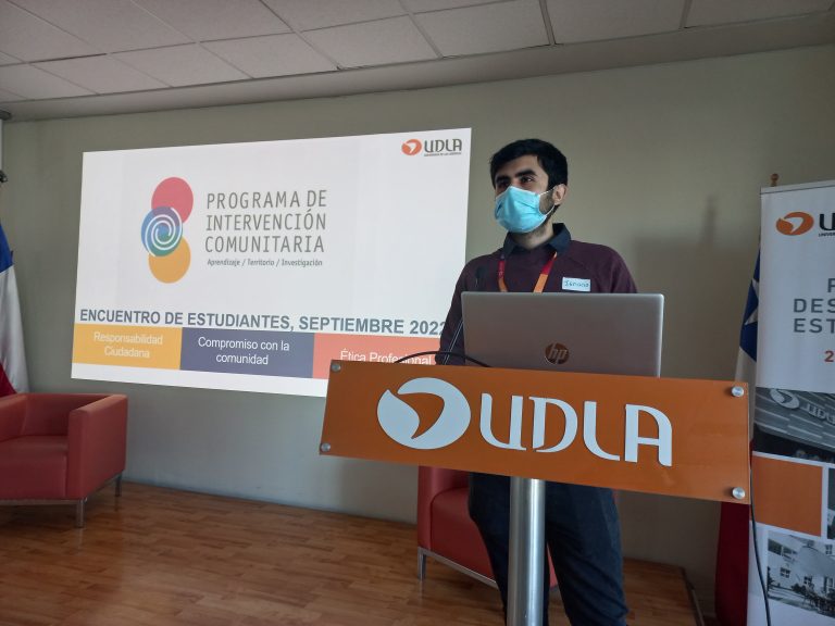 Estudiantes de la Facultad de Salud y Ciencias Sociales de Sede Viña del Mar participan en encuentro organizado por el Programa de Intervención Comunitaria