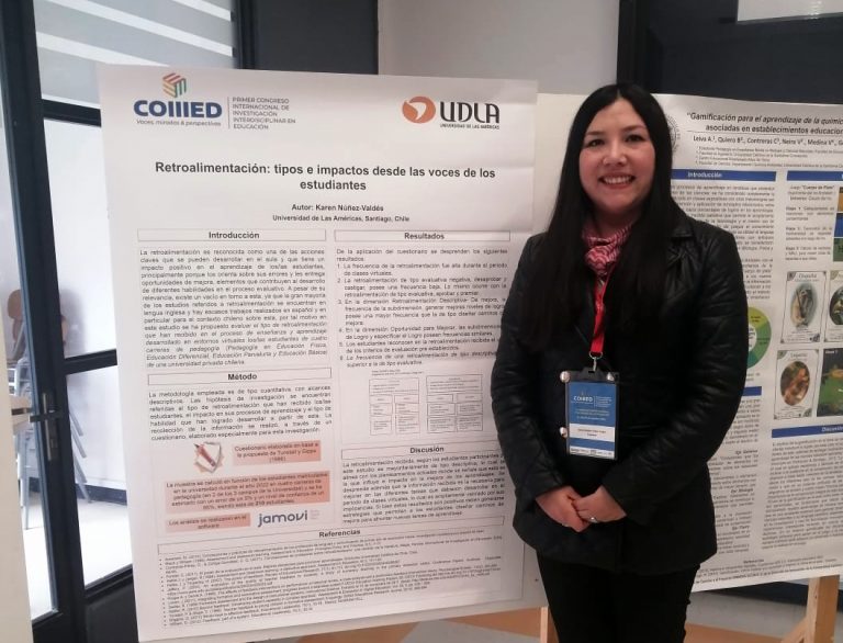 Académica UDLA presenta primeros resultados de proyecto de investigación sobre retroalimentación en el I Congreso Internacional de Investigación Interdisciplinar en Educación