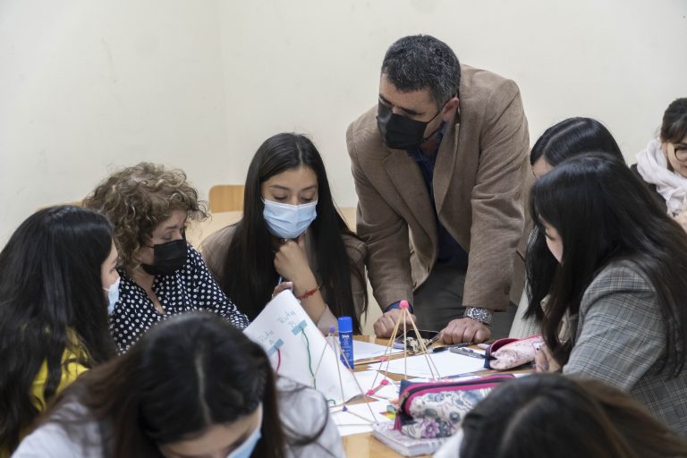 Instituto de Matemática, Física y Estadística de Sede Concepción inicia segunda etapa de proyecto que capacita en didáctica a profesores de Colegio Echegoyen de Talcahuano