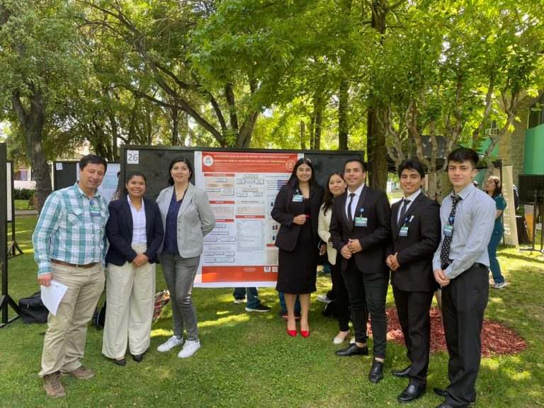 Estudiante del Grupo de Iniciación Científica de Kinesiología de UDLA obtiene cuarto lugar en competencia de posters en congreso realizado por la Universidad Católica del Maule de Talca