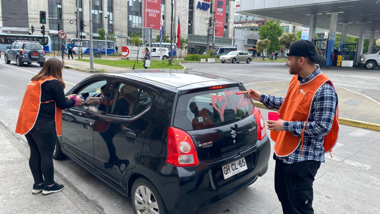 Grupo de voluntariado de Sede Concepción evalúa positivamente la “pintatón” realizada en apoyo a la Fundación Teletón