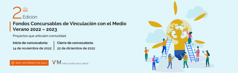 13 académicos de UDLA a nivel nacional se adjudican los Fondos Concursables de Vinculación con el Medio Verano 2022-2023