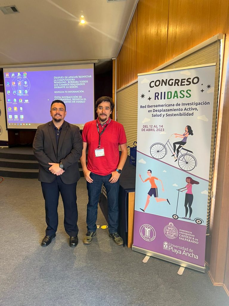 Académicos de Pedagogía en Educación Física son parte de primer Congreso de la Red Internacional de Investigación en Desplazamiento Activo, Salud y Sostenibilidad