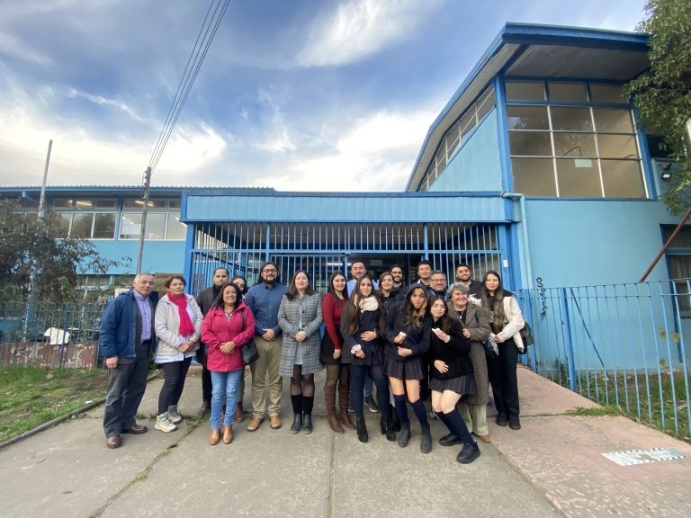 Egresados de Terapia Ocupacional de Sede Concepción lanzan proyecto “Juventudes libres de drogas”  en Liceo Pencopolitano