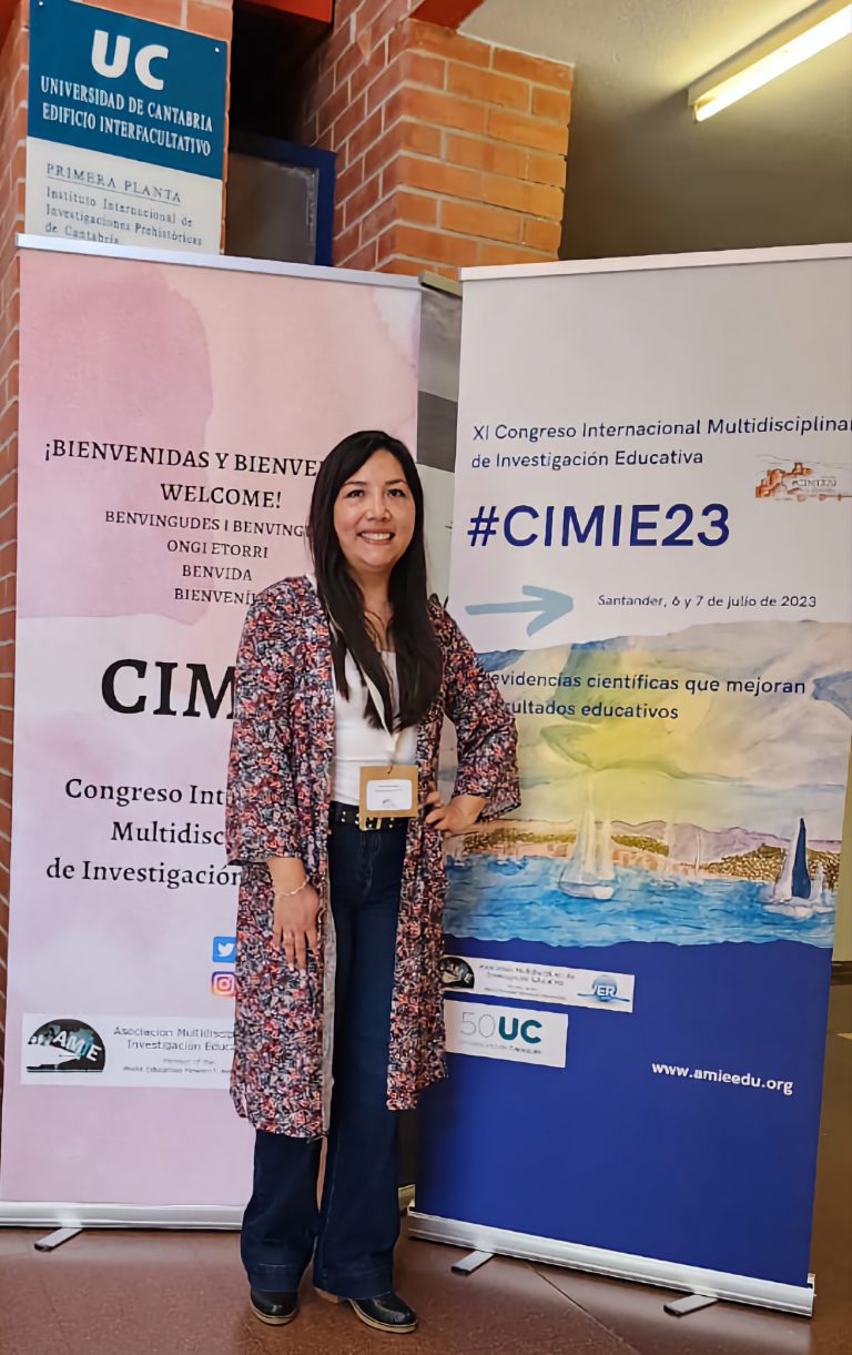 Académica UDLA presenta investigación sobre retroalimentación en el XI Congreso Internacional Multidisciplinar de Investigación Educativa realizado en España