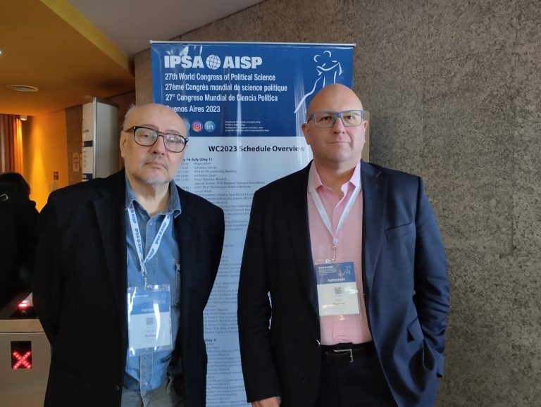 Académicos del Observatorio de Nueva Ciudadanía de la Facultad de Comunicaciones y Artes exponen en Congreso Internacional de Ciencia Política en Buenos Aires