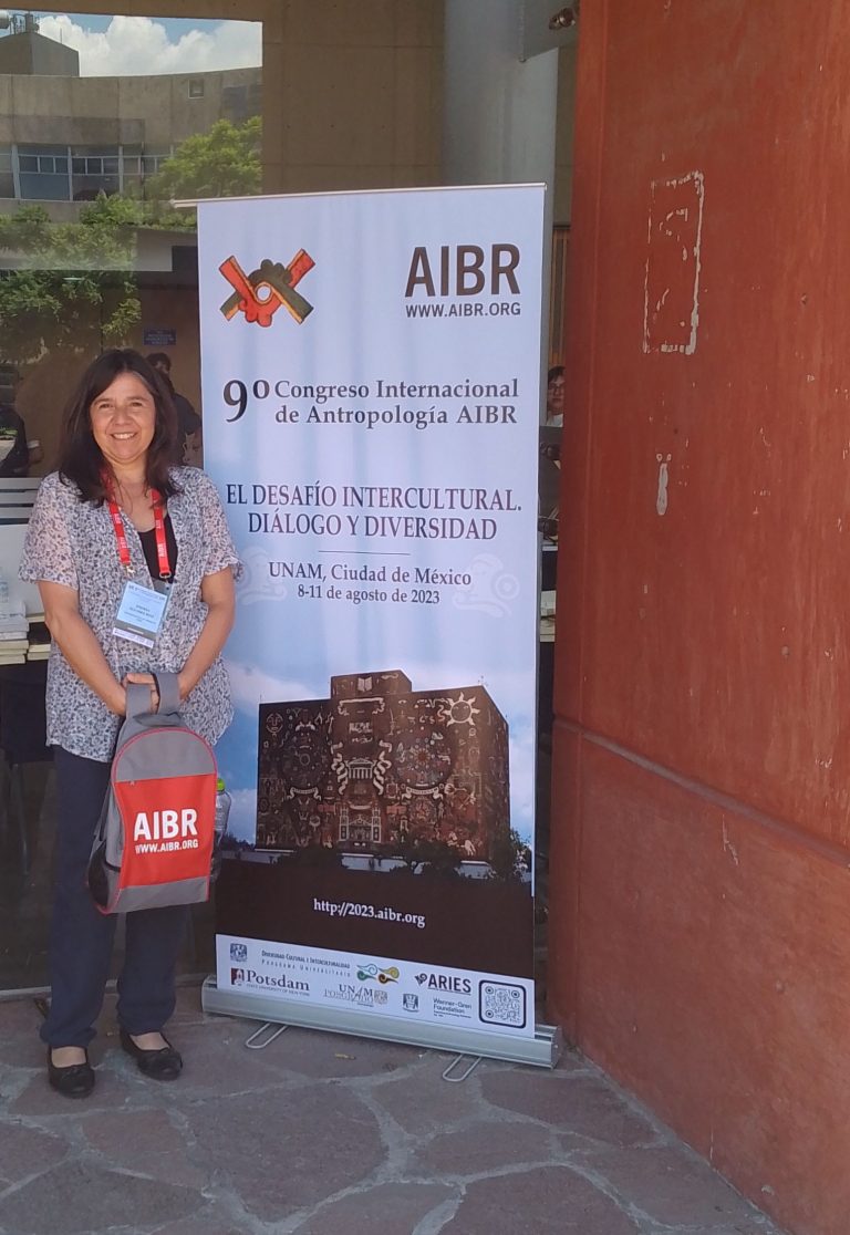 Académica de la Escuela de Psicología participa en congreso de la Asociación Iberoamericana de Antropólogos en Red.
