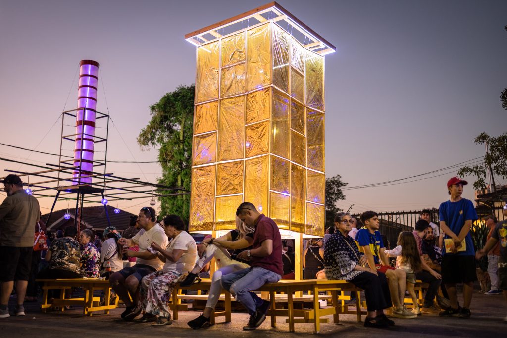Estudiantes de la Escuela de Arquitectura UDLA presentan sus proyectos de título en la Villa Músicos del Mundo