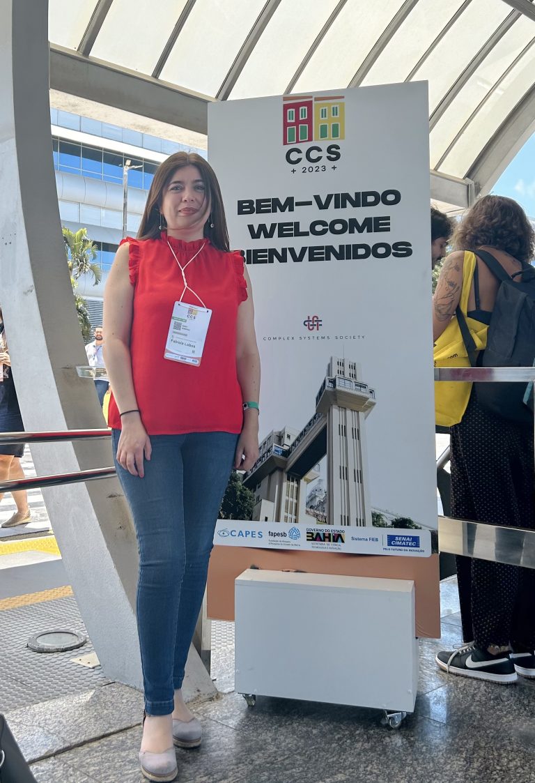 Académica del del Instituto de Matemática, Física y Estadística expone en importante conferencia realizada en Brasil