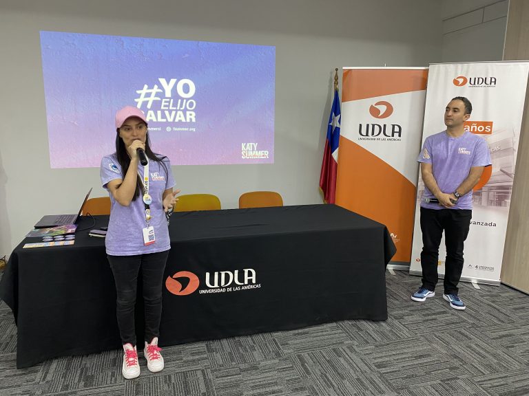 Fundación “Katy Summer” dicta charla sobre ciberacoso en el entorno escolar en el marco del VIII Encuentro de Educación de Sede Concepción UDLA