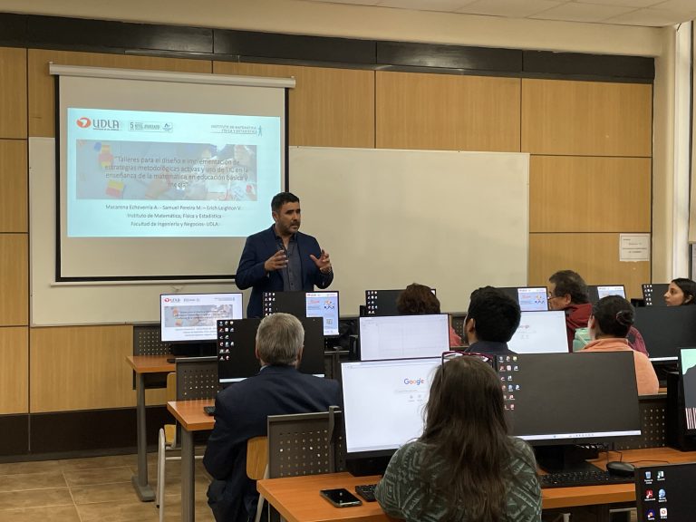 Instituto de Matemática, Física y Estadística culmina jornadas de capacitación para profesores de matemática del Servicio Local de Educación Andalién Sur