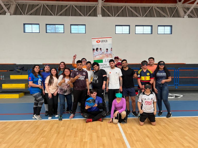 Estudiantes y académicos de Terapia Ocupacional promueven la inclusión a través de exhibición de deportes adaptados en Santa Juana