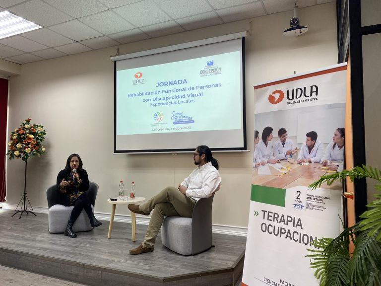 Terapia Ocupacional de Sede Concepción aborda la discapacidad visual con enfoque en la rehabilitación