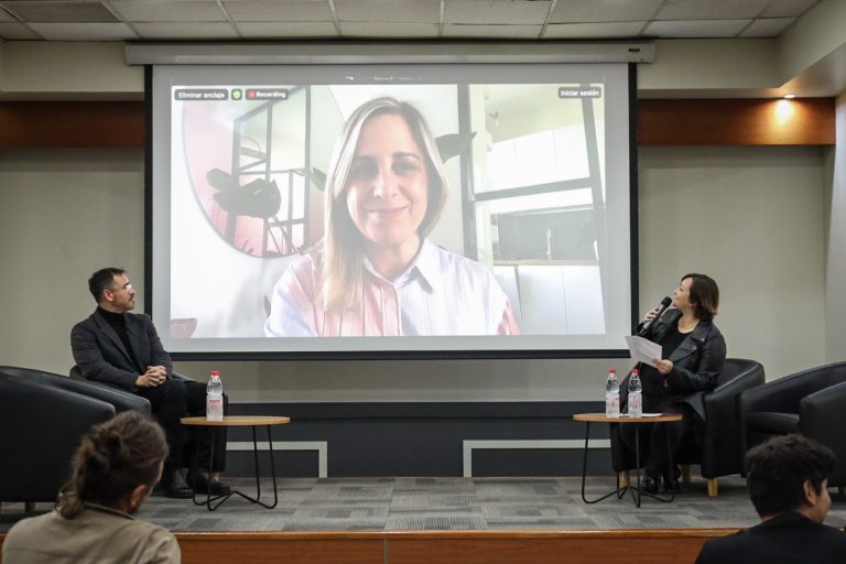 Facultad de Arquitectura, Animación, Diseño y Construcción da inicio a sus Actividades Académicas  con charla magistral de la arquitecta Marina Otero sobre la crisis de los centros de datos para el futuro de la humanidad