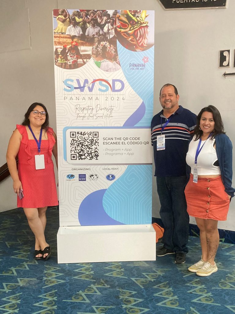 Representantes de la Escuela de Trabajo Social exponen en Conferencia Mundial del Trabajo Social