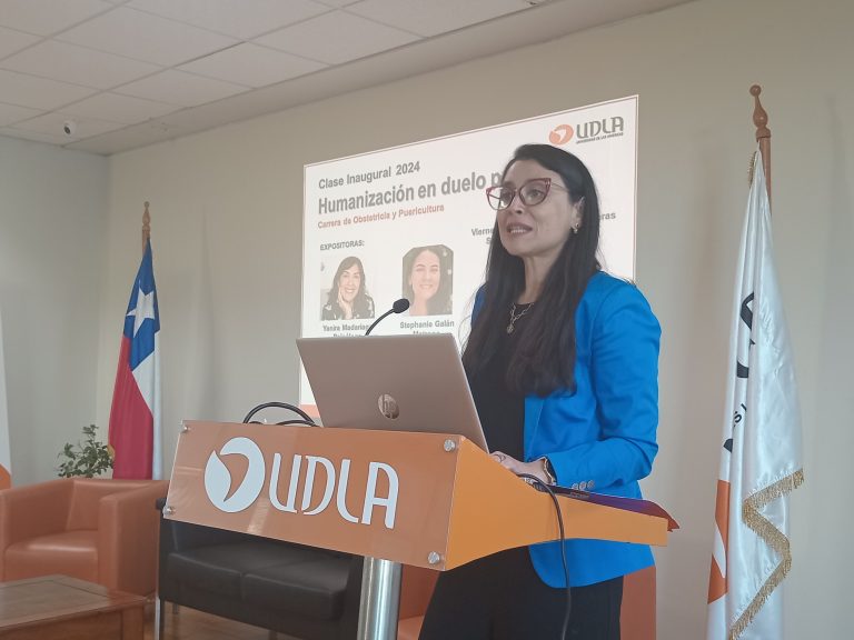 Carrera de Obstetricia y Puericultura de Campus Los Castaños realiza clase inaugural 2024 abordando la temática del duelo perinatal