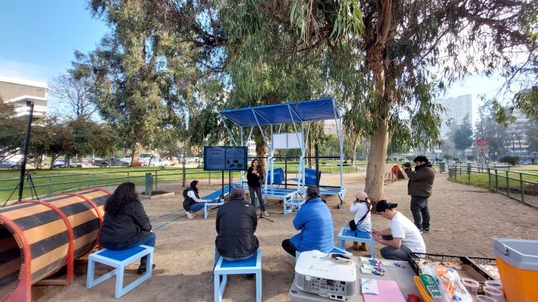 Estudiantes de Arquitectura presentan sus proyectos de título en Villa Frei con actividades para la comunidad y sus mascotas 