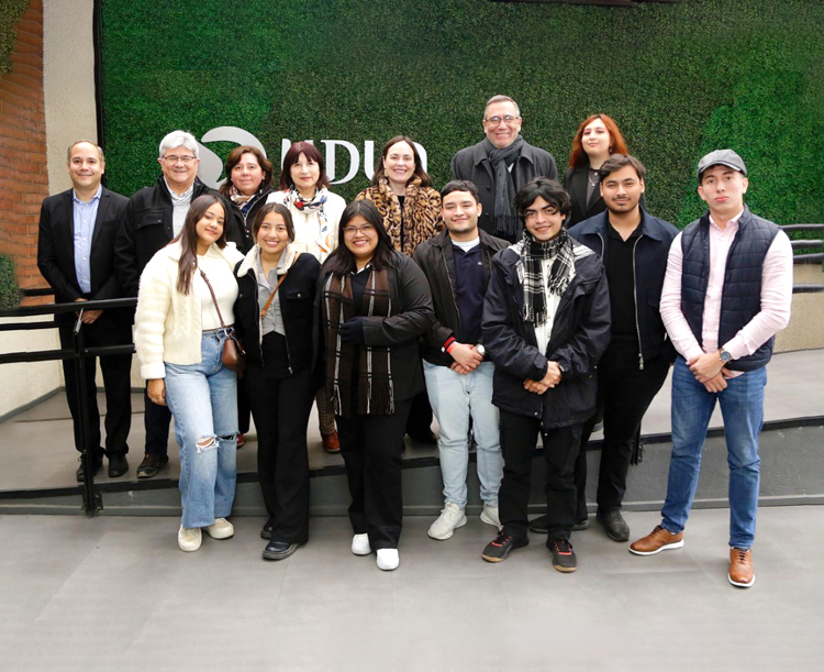 Estudiantes de la Universidad Americana de Nicaragua realizan pasantía internacional en UDLA