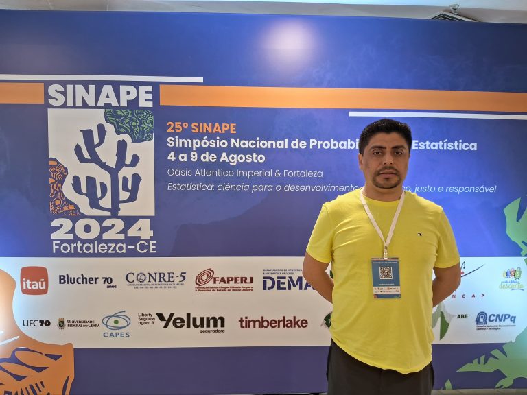 Académico de IMFE Sede Concepción expone en simposio sobre probabilidad y estadística realizado en Brasil