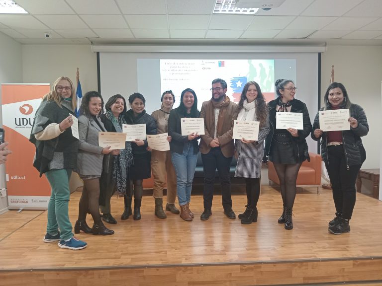 Campus Los Castaños albergó curso de gestión intercultural para personas migrantes organizado por la ONG Solidaridad Activa y la Seremi de las Culturas