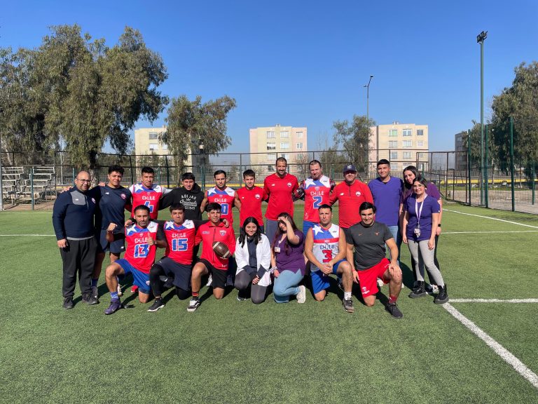 Estudiantes de Nutrición y Dietética realizan evaluaciones a la selección nacional de Flag Football en vísperas del mundial en Finlandia 2024