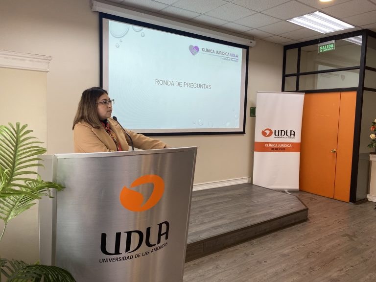 Carrera de Derecho de Sede Concepción realiza capacitación en alfabetización jurídica para jefas de hogar