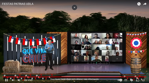 Campus Online celebra virtualmente Fiestas Patrias