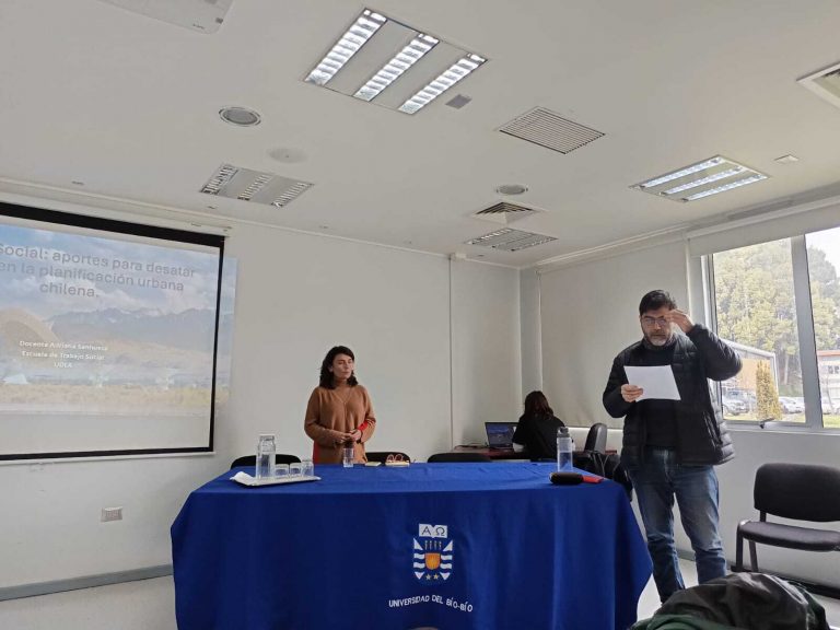 Facultad de Salud y Ciencias Sociales participa en Congreso sobre Trabajo Social y Territorio