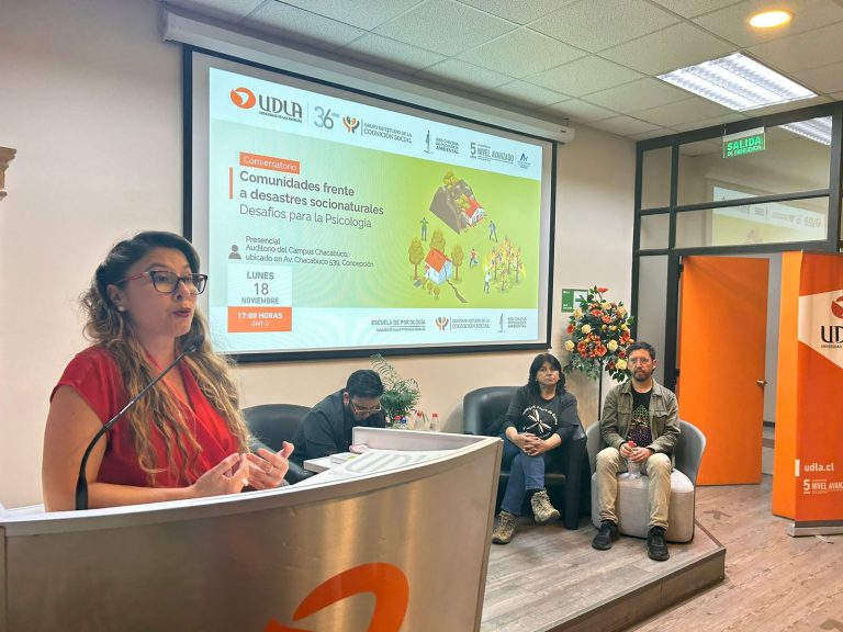 En Sede Concepción se profundiza sobre los desafíos de la psicología en las comunidades que enfrentan desastres ambientales