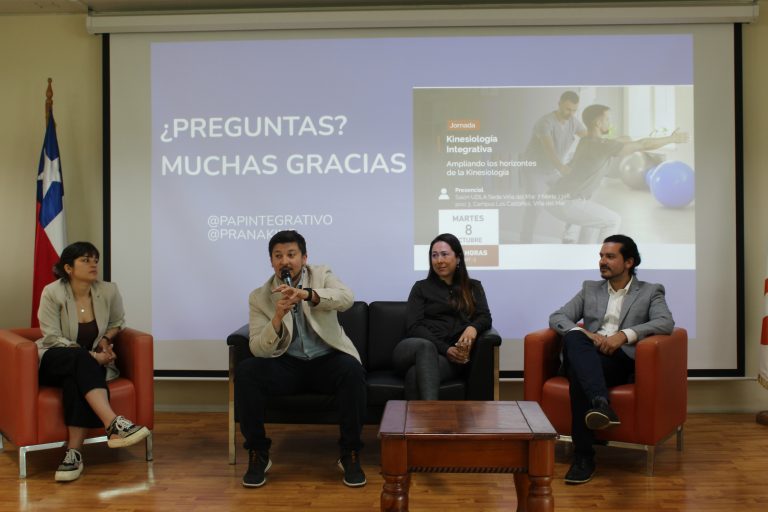 Jornada de Kinesiología Integrativa en Campus Los Castaños amplía los horizontes de la disciplina hacia la salud mental