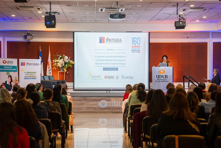 Fundación Integra, la Facultad de Educación y CEDEP realizan seminario del Programa Nacional de Formación Bienal
