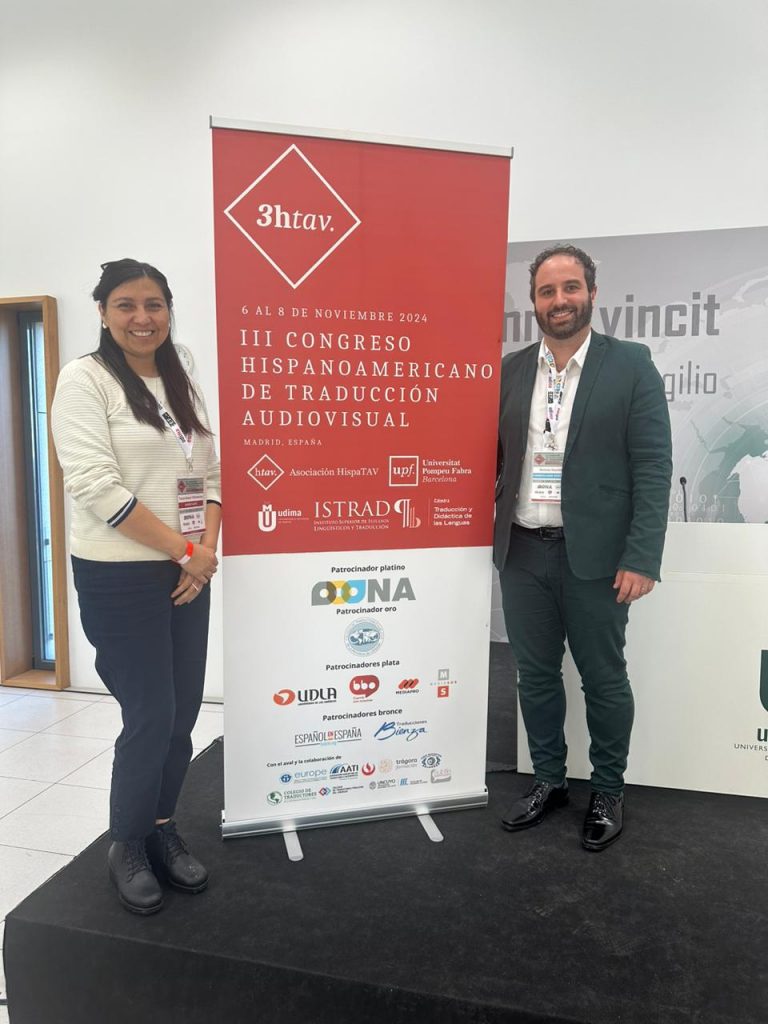 UDLA destaca en el III Congreso Hispanoamericano de Traducción Audiovisual en España