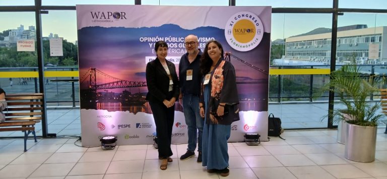 Académicos UDLA analizan representación política, medialización del delito y nuevas derechas en Congreso Internacional WAPOR Latam